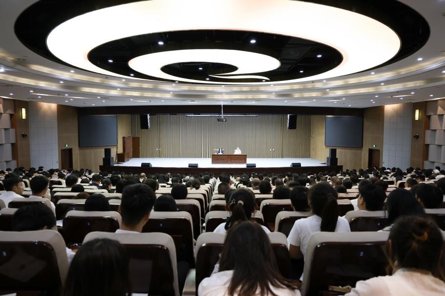 省教育廳廳長毛杰到黃淮學院宣講黨的二十屆三
